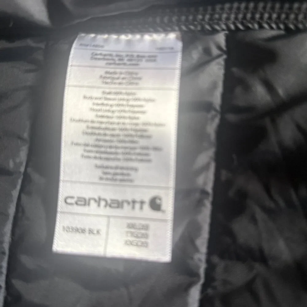Woman's Carhartt Lined jacket Sz. XXL (20) Like new! - Picture 5 of 6